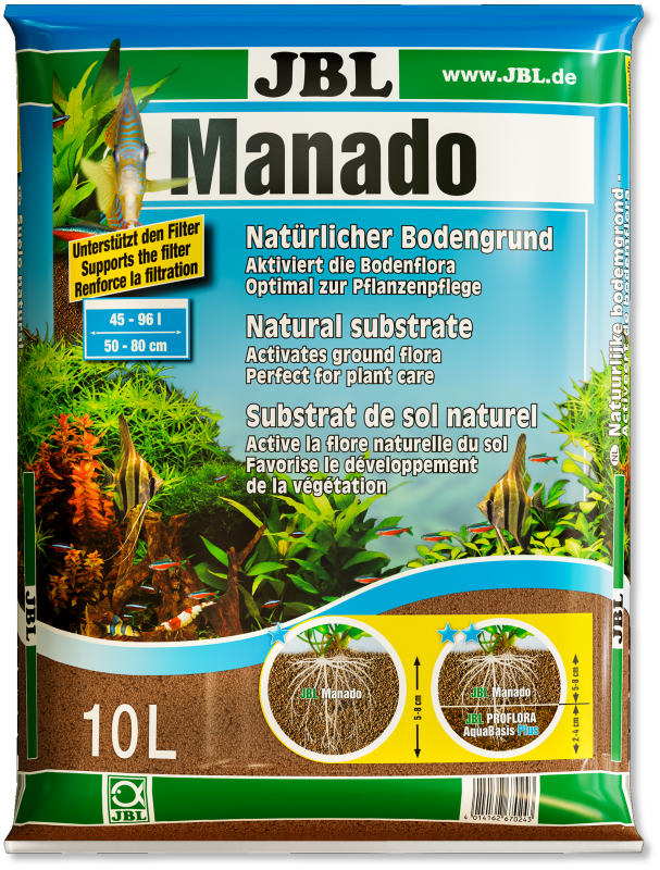 JBL Manado 10 literes (növény talaj) 100 literhez