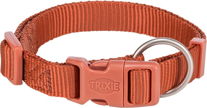 Trixie Premium textil nyakörv L-XL-es 25 mm/ 40-65 cm-es rozsda barna 201730