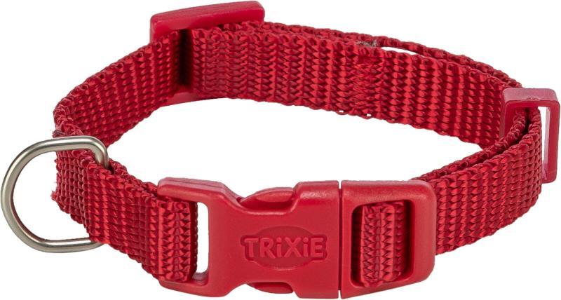 Trixie Premium textil nyakörv S-es 15 mm/ 25-40 cm-es piros 202203