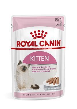 RoyalCanin Kitten Loaf - kölyök macska pépes nedves alutasakos eledel 85 g-os
