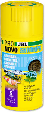 JBL ProNovo Shrimps Grano S-es (NovoPrawn) garnéla rák eledel CLICK 100 ml-es