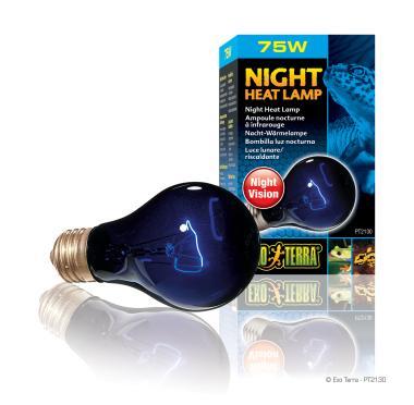Exo-Terra Night Heat éjszakai fűtő-holdfény izzó E27/T10/75 W-os PT2130
