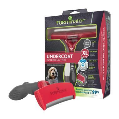 FURminator Long Hair XL-es aljszőr kiszedő kutyáknak hosszú szőrhöz