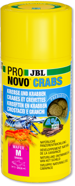 JBL ProNovo Crabs Wafer M-es eledel ollós rákoknak 100 ml-es