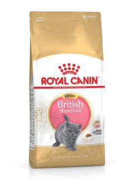 RoyalCanin British Shorthair Kitten - Brit rövidszőrű kölyök macska száraz eledel 400 g-os