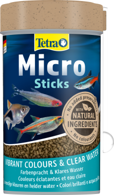 Tetra Micro Sticks díszhal eledel rudacskák 100 ml-es