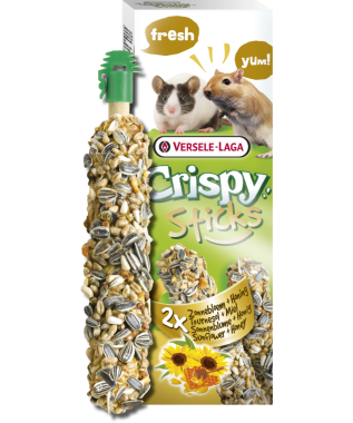 Versele-Laga Crispy Sticks Sunflower + Honey futóegér & egér 2 db-os