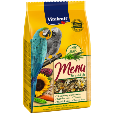 Vitakraft Premium Menü jákó-ara eledel 1 kg-os