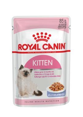 RoyalCanin Kitten Jelly - kölyök macska zselés nedves alutasakos eledel 85 g-os