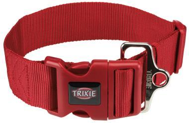 Trixie Premium textil nyakörv M-L-es 50 mm/ 40-60 cm-es piros 1999303