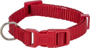 Trixie Premium textil nyakörv S-es 15 mm/ 25-40 cm-es piros 202203
